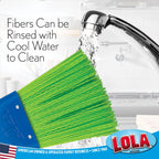 Whisk Broom, Hand Brush, 4 Pack Durable Bristles, Whisks Away Dirt & Debris, Compact, Hang Hole for Easy Storage