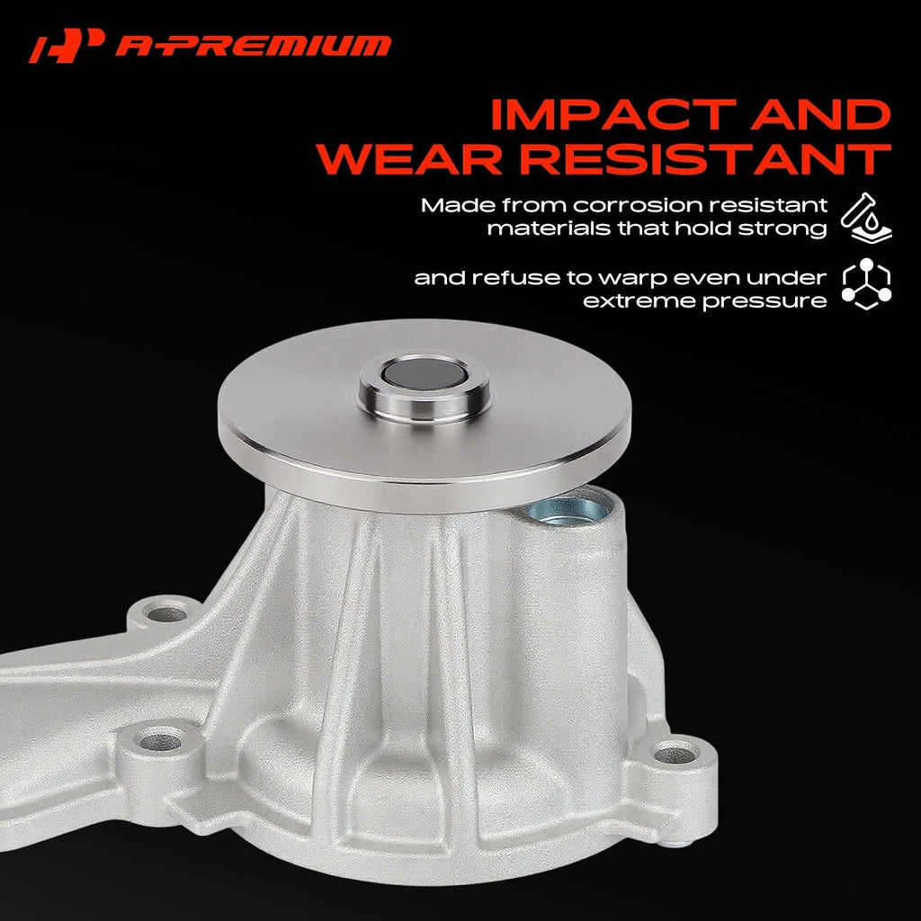 A-Premium Engine Water Pump (L4 2.0L) Compatible with Hyundai, Kia