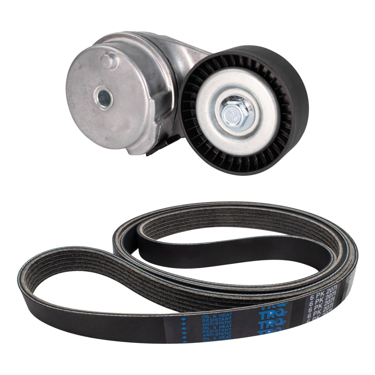 TRQ Serpentine Drive Belt Component Kit