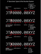 JT Sprockets JTR269.40 40T Steel Rear Sprocket , black , 40 Tooth