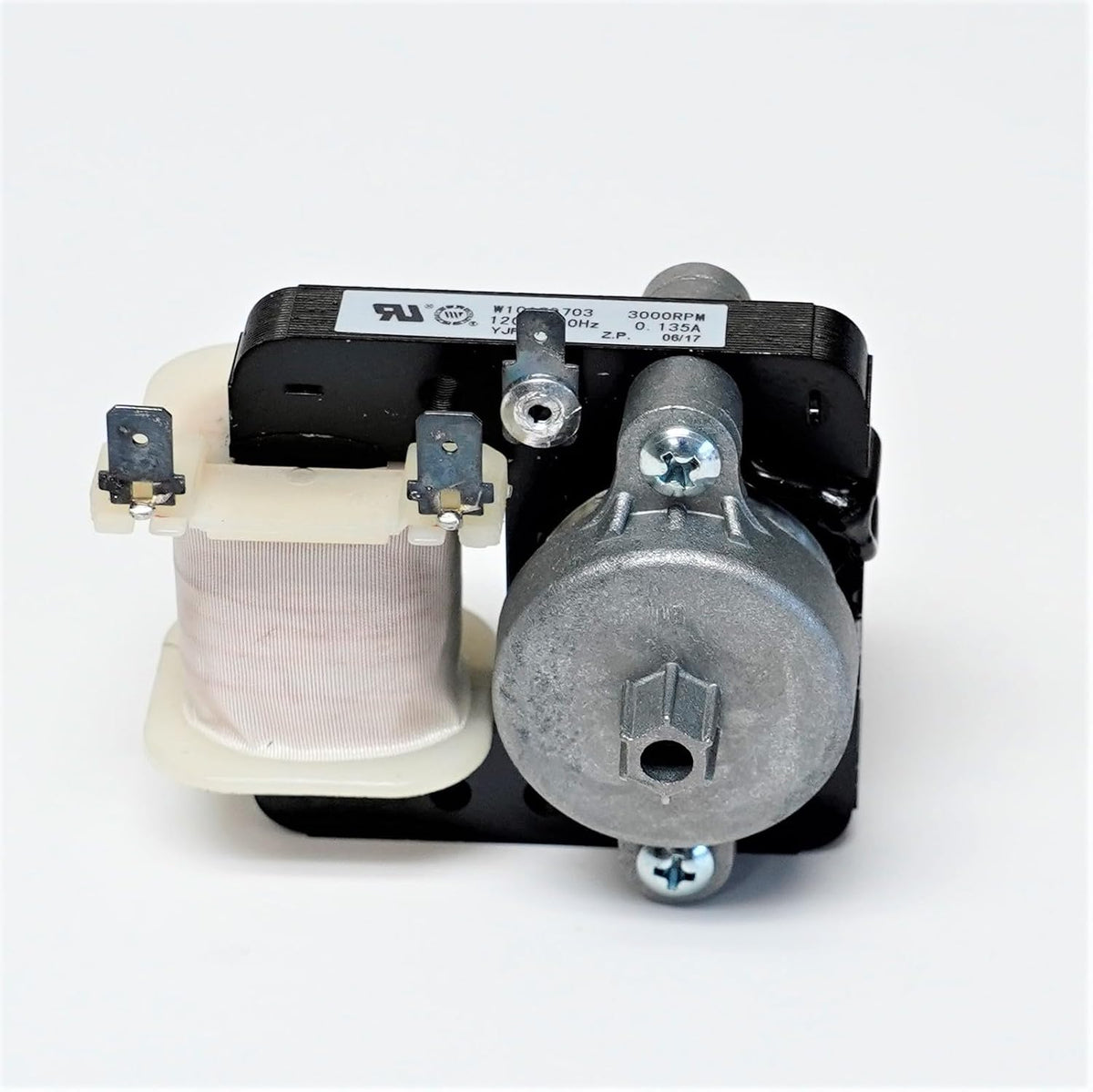 Evaporator Fan Motor - Replacement Part #W10189703, for Select Refrigerators