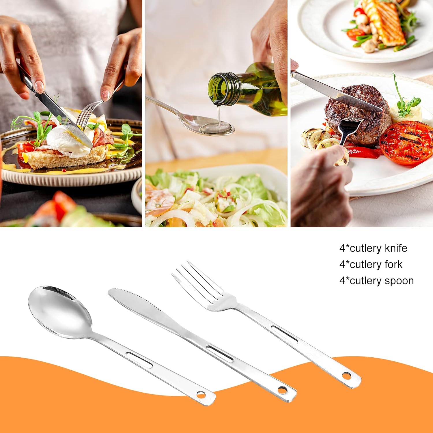 Camping Mess Kits - 28pcs Camping Dinnerware Set Camping Gifts Camping cookware Sets Camping Accessories Camping