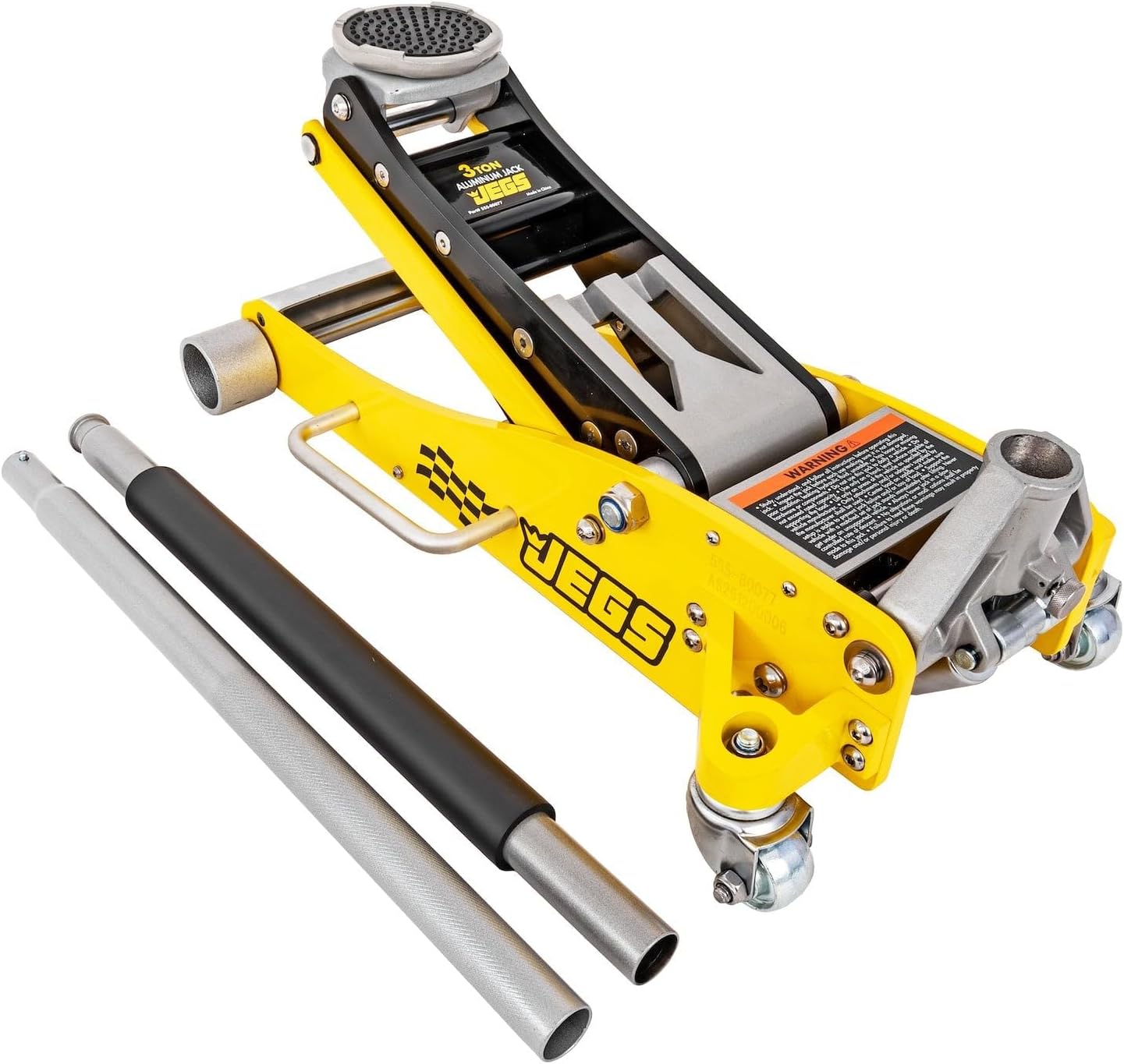 3-Ton Aluminum Floor Jack [6,000 lbs. Capacity]