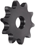 Browning 60A10 Plate Roller Chain Sprocket, Single Strand, Type A Hub, Steel, 5/8" Stocked Bore, 10 Teeth