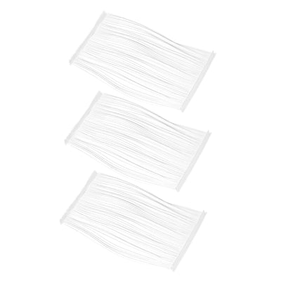 5000pcs Standard Tagging Gun Fasteners 175mm Plastic Barbs Pin Clear