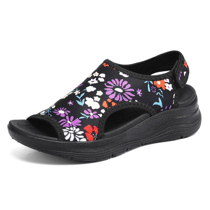 Women Walking Sandals Arch Support Orthotic Comfortable Plantar Fasciitis Non-slip Casual Open Toe Sport Sandals for
