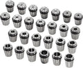 26 Pcs ER32 Spring Collet Set 1/32"- 13/16"