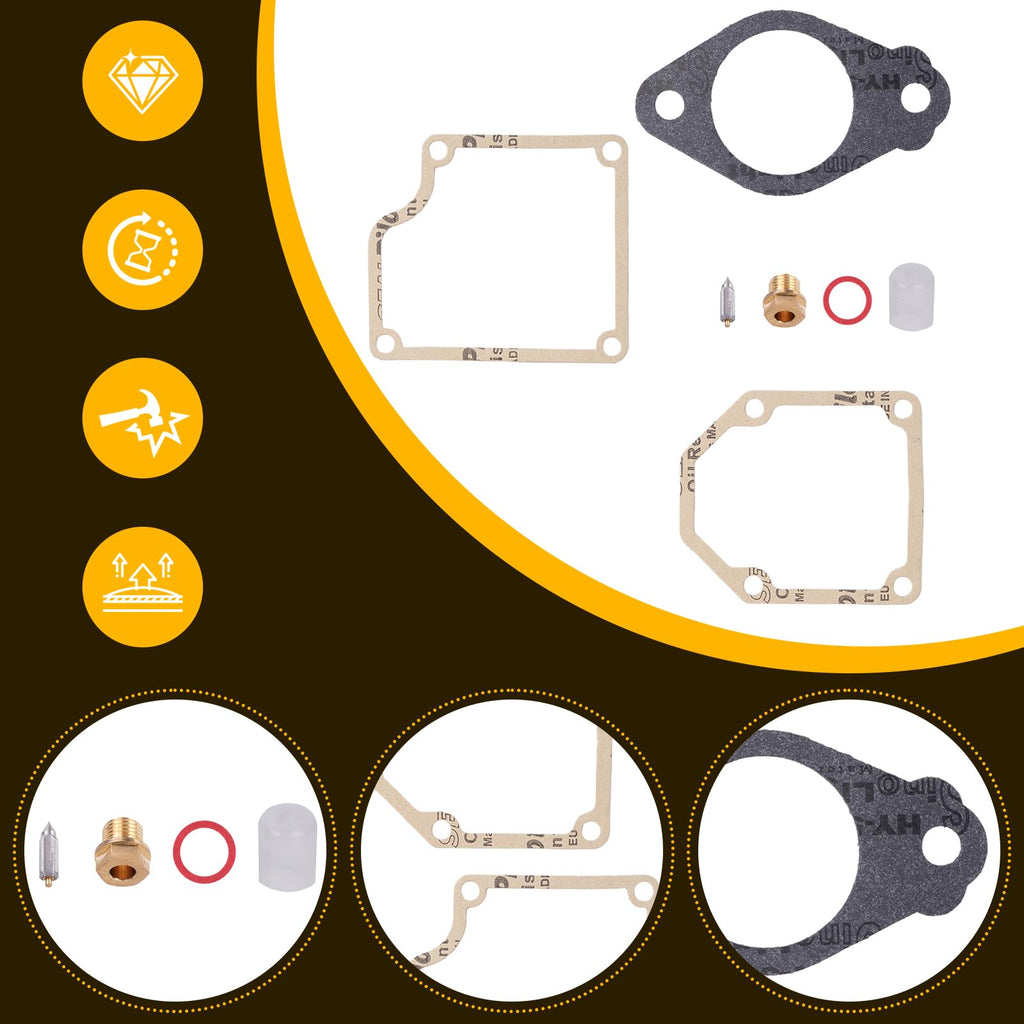 Slakerbe 13910-94400 18-7753 Carburetor Repair Kit for Suzuki DT40-140HP