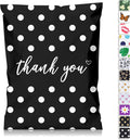Thank You Poly Mailers 10x13 100 Pack, Polka Dots Design