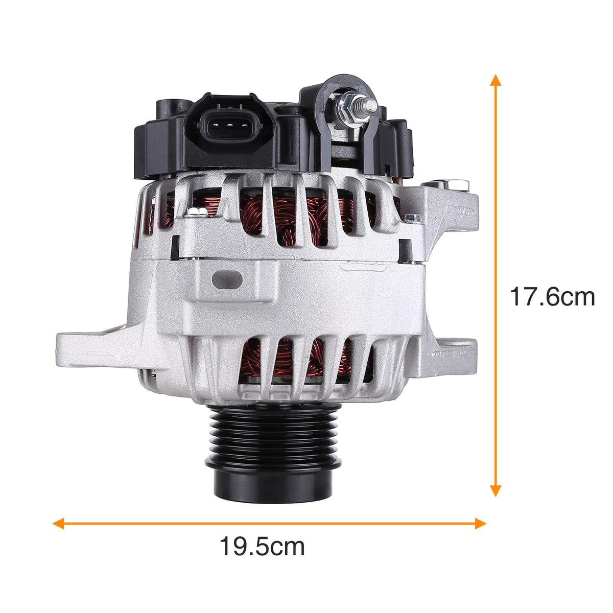 Alternator 110A for Kia Soul L4 1.6Liter 2012-2016 replace 37300-2B760