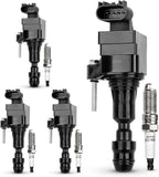 UF491 Ignition Coil & XP5263 Double Iridium Spark Plug for Chevy Equinox