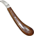 Rekhi Farrier Loop Knife with Wooden Handle – Precision Hoof Care Tool for Horses, Cows, and Goats, Durable