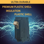 15 Amp 1-Pole Circuit Breaker, 3/4-Inch Plug-in Type Molded Case