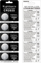 40 pcs Pack CR2025 3v Lithium Button Cell Coin 2025 Battery | Long-Lasting CR2025 batteries