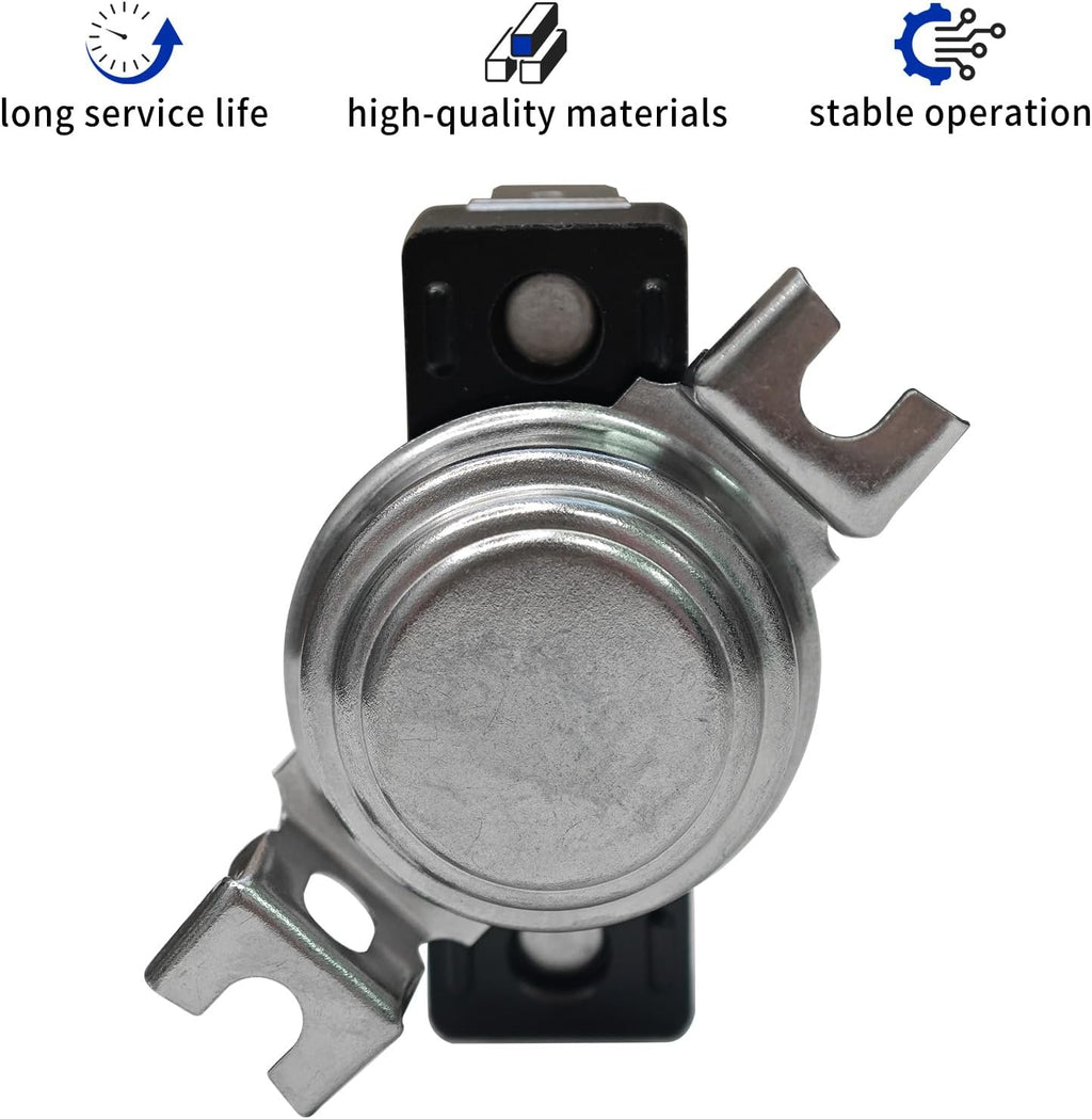 WE04X25198 Dryer Thermostat Replacement Compatible with GE Dryers