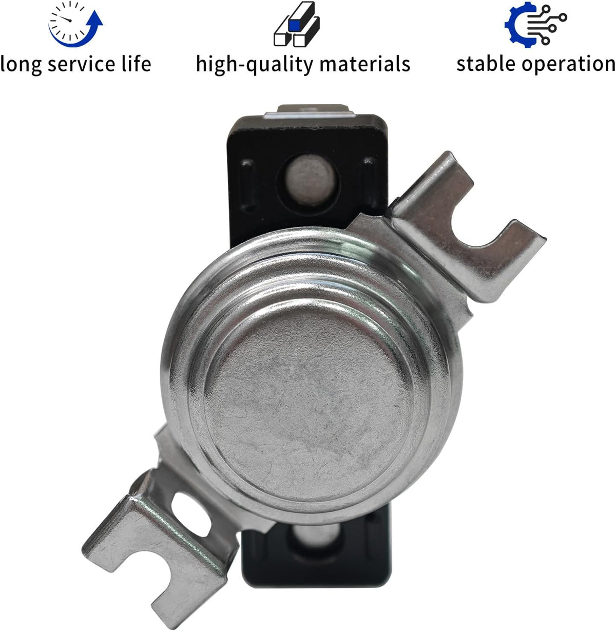 WE04X25198 Dryer Thermostat Replacement Compatible with GE Dryers