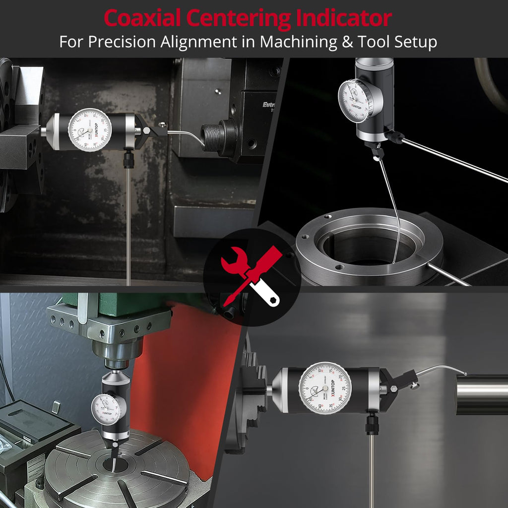 XUNTOP 0-0.15''/0.0005''Coaxial Centering Indicator