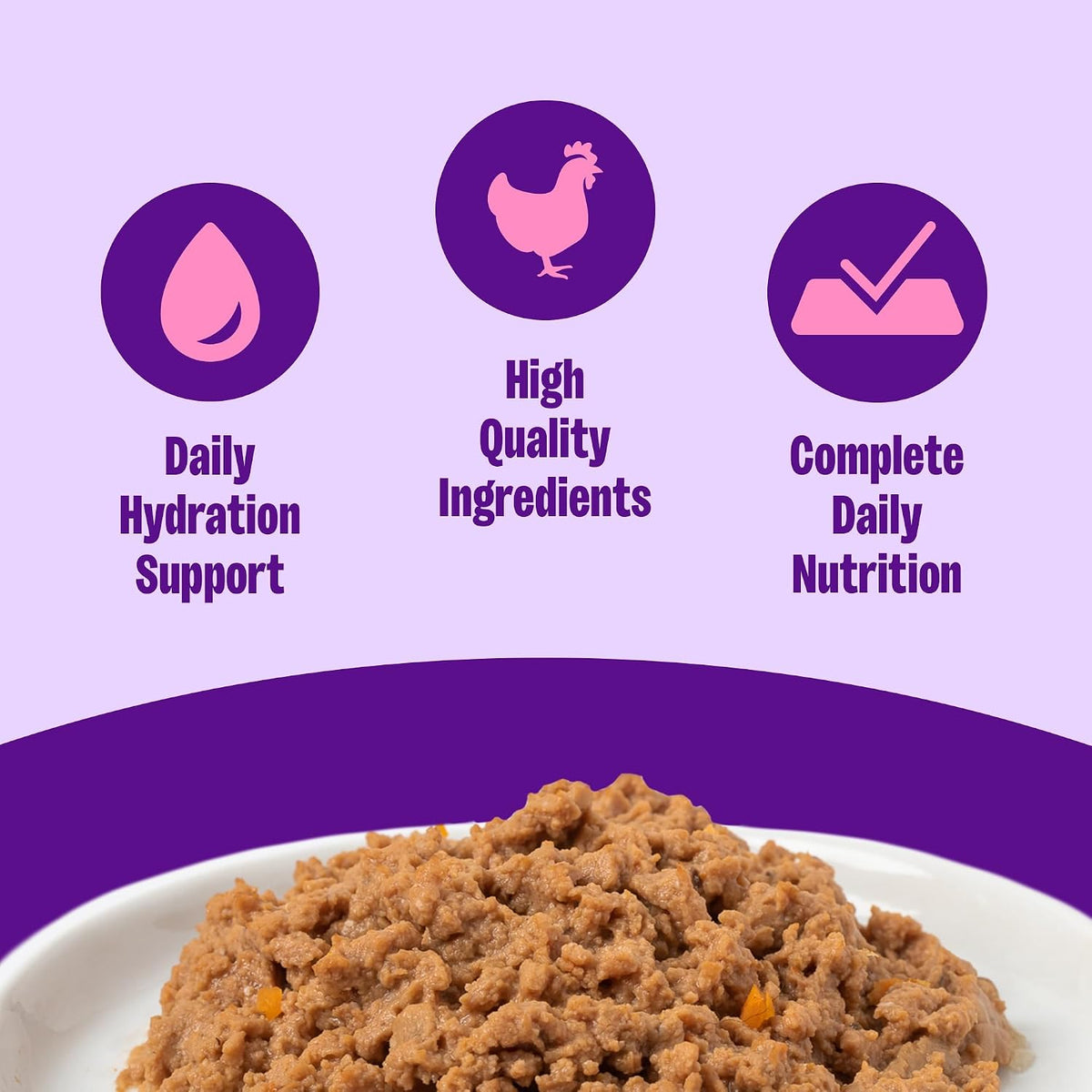 Complete Health Age Advantage Pate Senior Canned Wet Cat Food, Natural, Protein Rich, Grain Free, Chicken Entrée