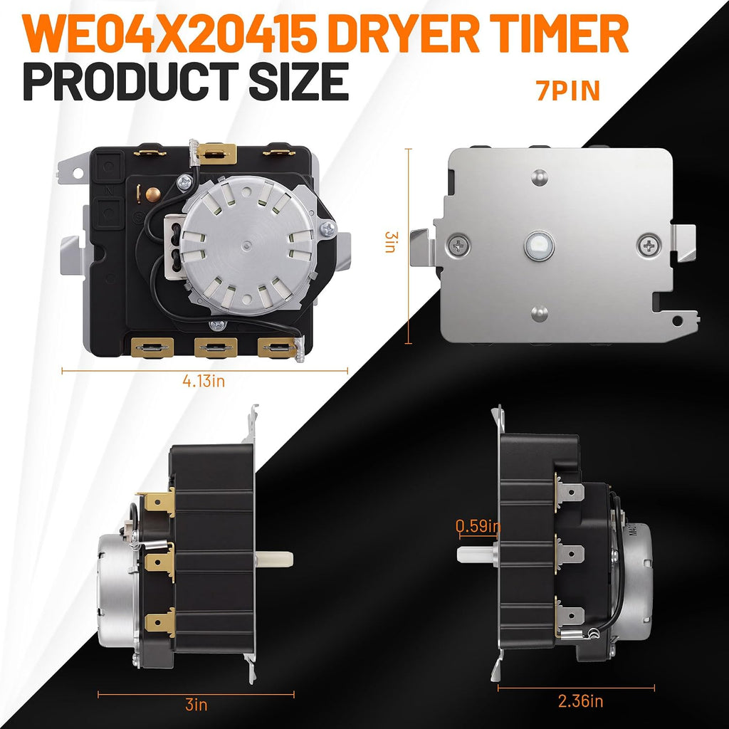HTDX100GM8WW DBXR463GG8WW DHDSR46GG1WW Fits for GE Dryer Timer Replacement