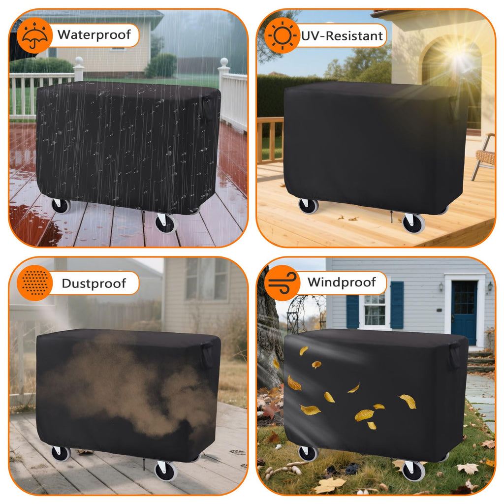 Rolling Tool Cart Cover 36 Inch for Utility Cart Cover