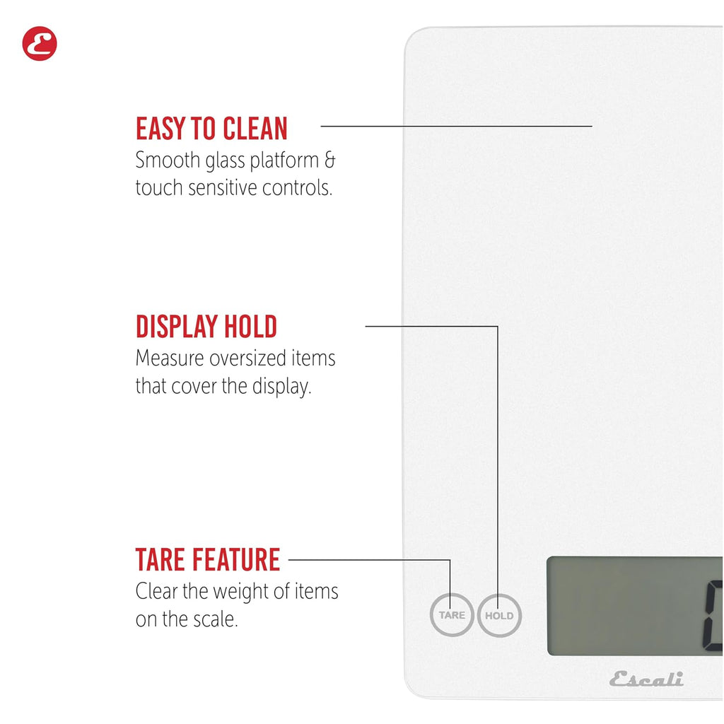Arti Digital Food Scale, Multi-Functional Kitchen Appliance, Precise Weight Measuring and Portion Control, Baking and