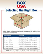 Shipping Boxes 10"L x 5"W x 5"H 25-Pack Long Corrugated Boxes for Moving, Shipping, Mailing, Packing, Packaging and