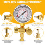 KAVLIRA Hydraulic Pressure Test Kit for Hydraulic Breaker Nitrogen Charging