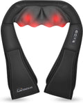 Shiatsu Neck and Shoulder Massager - Back Massager with Heat, Deep Kneading Electric Massage Pillow for Neck, Back