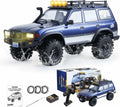FMS 1/10 FCX10 PRO RC Crawler Land Cruiser LC80 RS Toyota Licensed,Upgraded Brushless Motor 3541-KV2100, 4WD Off-Road