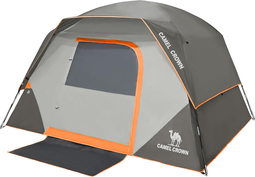 Tents for Camping 4/8 Person Waterproof Tent Quick Setup Folding Outdoor Backpacking Tents Family Hiking