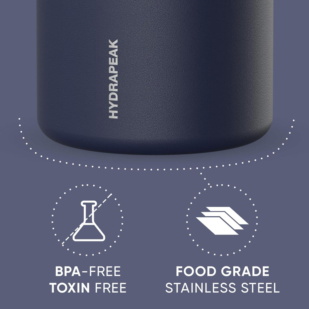 32oz Stainless Steel Vacuum Insulated Food Jar for Hot Food and Cold Food, Wide Mouth Leak-Proof Soup Jar for Adults