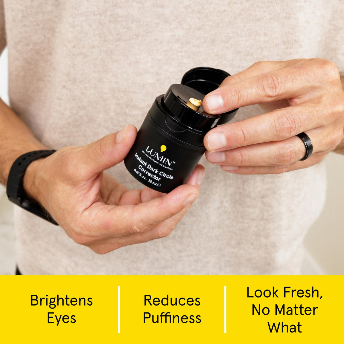 Instant Dark Circle Corrector for Men | Under Eye Cream | 20ml