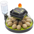 Egg Incubator with Auto Egg Turner and Lock 3Days Before Hatch,Temperature and Humidity Automatic Control with Day