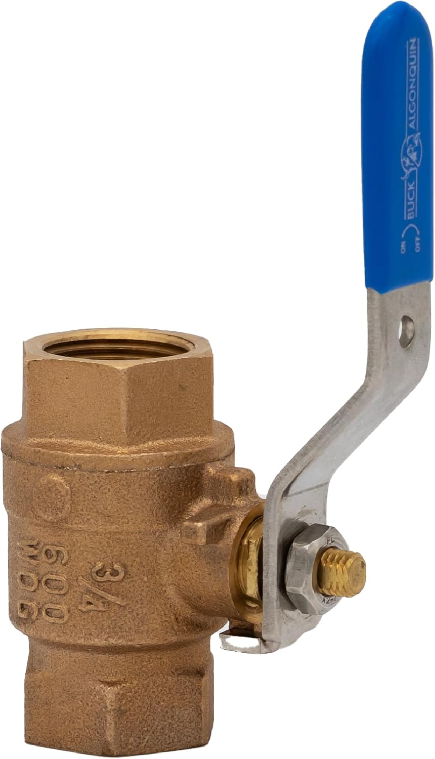 Buck Algonquin | 3/4" Bronze Ball Valve | MPN 00BBV75LP