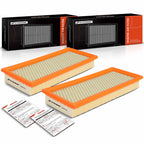 A-Premium 2-PC Engine Air Filter Compatible with Ford & Mercury