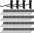 Heavy Duty 6" Gridwall/Grid Panel Hooks, Black (96-Pack, 6-inch)