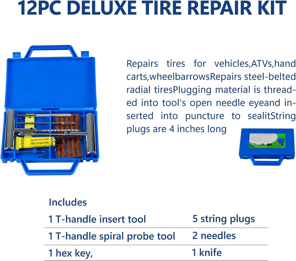 Floor Jack, 2 Ton Low Profile Floor Jack, 3t Jack Stand Tire Repair Kit Heavy Duty Steel Racing with Single Piston