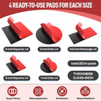 Double Sided Tape Heavy Duty, 20PCS VHB 5952 Adhesive Pads