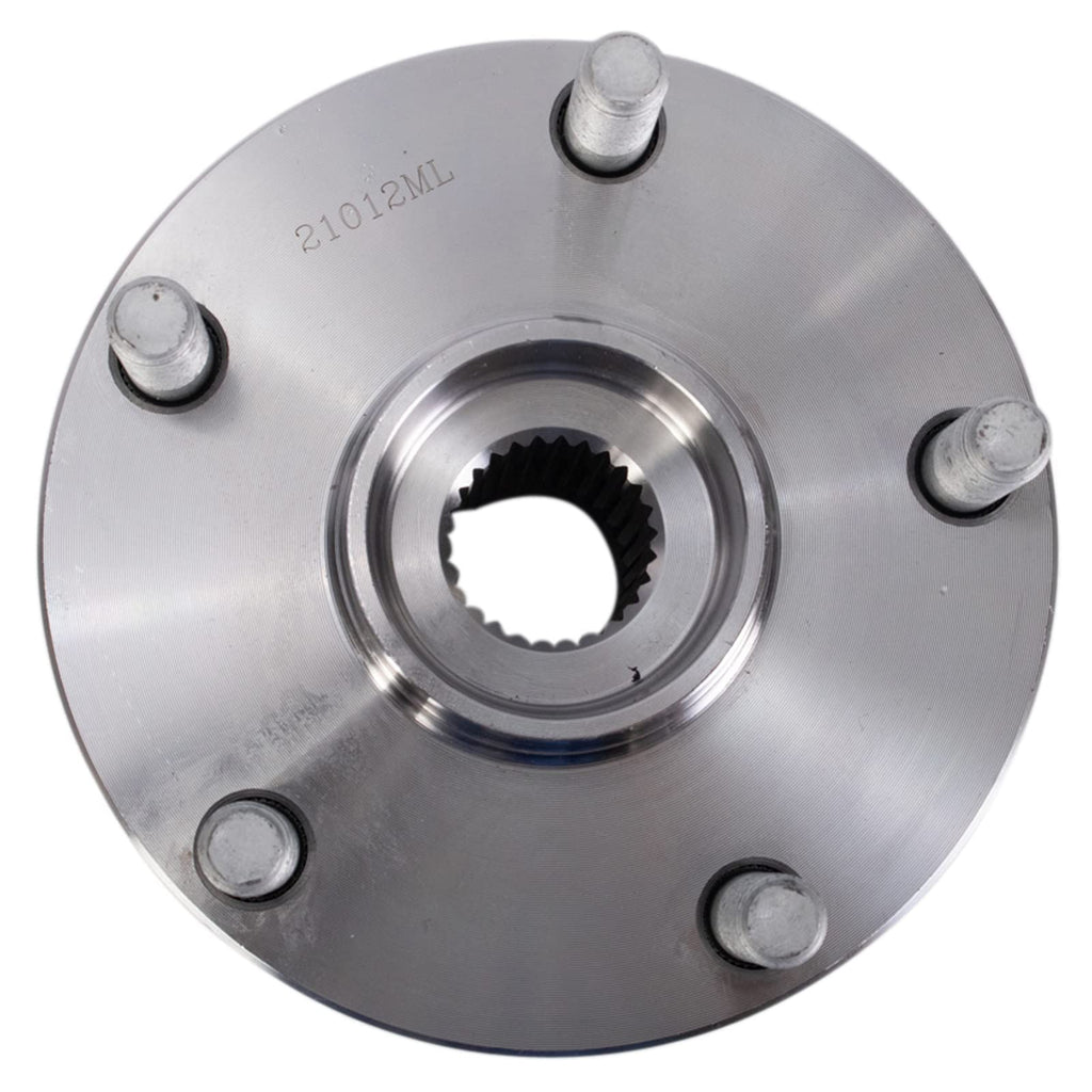 TRQ 2 Piece Rear Wheel Bearing & Hub Assembly Set