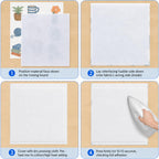 Fusible Fleece Interfacing, 11.6" x 30 Yds Medium Weight Iron on Padding