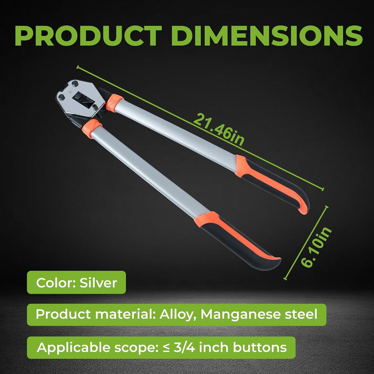Strapping Tools Sealer Manual Banding Tool for 1/2"-3/4" Polyproplyn PP) Polyester(PET) Strap