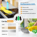 Swedish Dishcloths, 10 Pack Absorbent Dish Towels for Kitchen, Multipurpose Cellulose Sponge Cloths, Reusable