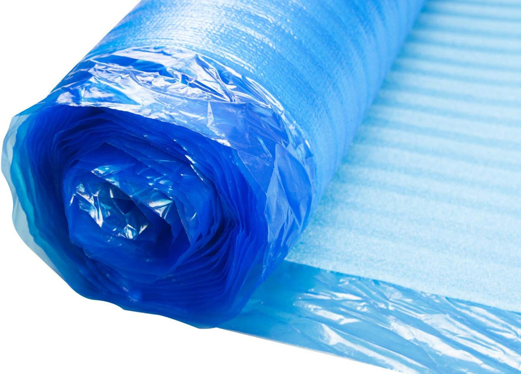 3in1 Vapor Barrier Flooring Underlayment w/Overlap and pre-Attached Tape Strip - Bestlaminate- 2mm - 100sq.ft roll