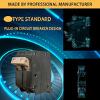 25 Amp 2-Pole Circuit Breaker, 3/4-Inch Plug-in Type Molded Case