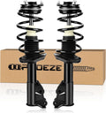 PROEZE Front Strut Assembly for 2006-2011 Civic, Shock Absorber Front with Coil Springs Replace 172286,172287, Driver and Passenger Side, 2PCS