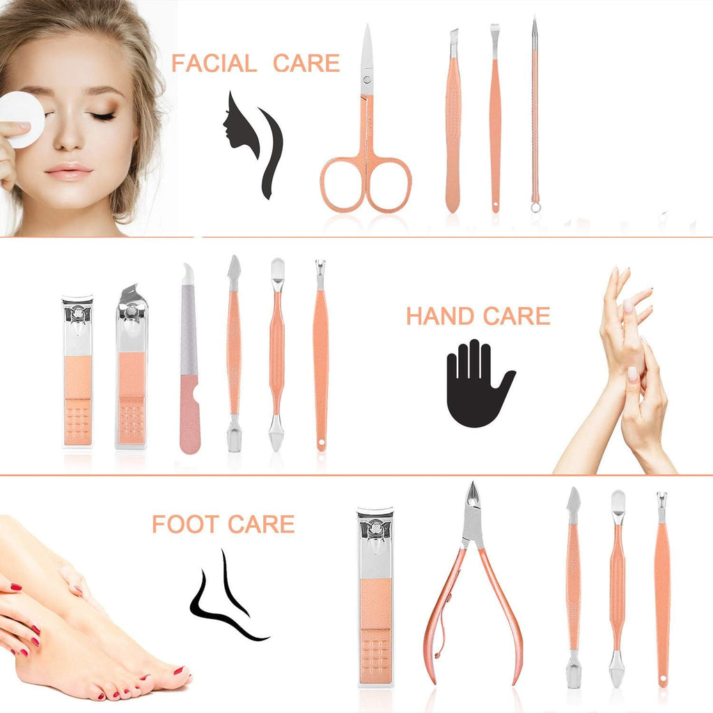 Professional Manicure Set Pedicure Kit Nail Clippers Set Nail Kit