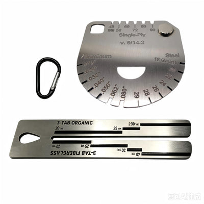 4/09 Shingle Gauge, Roof Pitch & Panel/Membrane Gauge