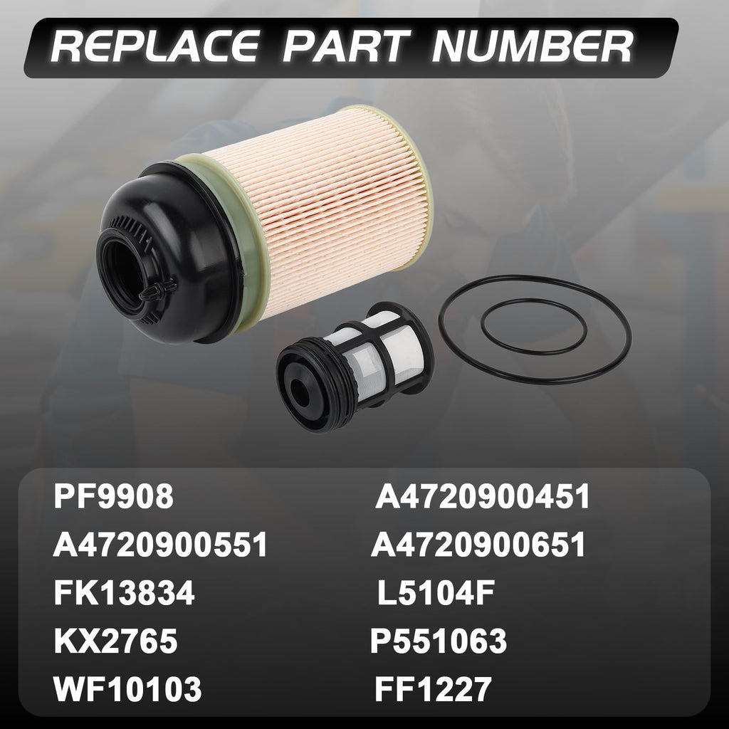 A4720900451 Fuel Filter Set 6PCS for Freightliner DD13 DD15