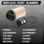 A4720900451 Fuel Filter Set 6PCS for Freightliner DD13 DD15