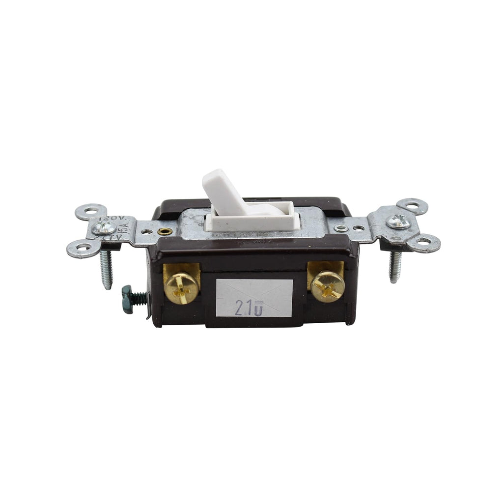 Pass & Seymour Legrand 664-WG Grounding Toggle Switch, 4-Way, 15A, 120V, White